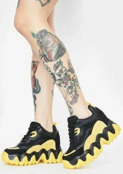 Anthony Wang Bumblebee Blackberry Platform Sneakers Platforms