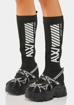 Anthony Wang Watermelon Sock Sneakers