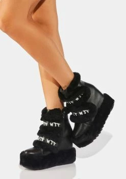 Anthony Wang Dizzy Dream Wedge Boots