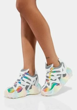 Anthony Wang Platforms Prism Carambola Platform Sneakers