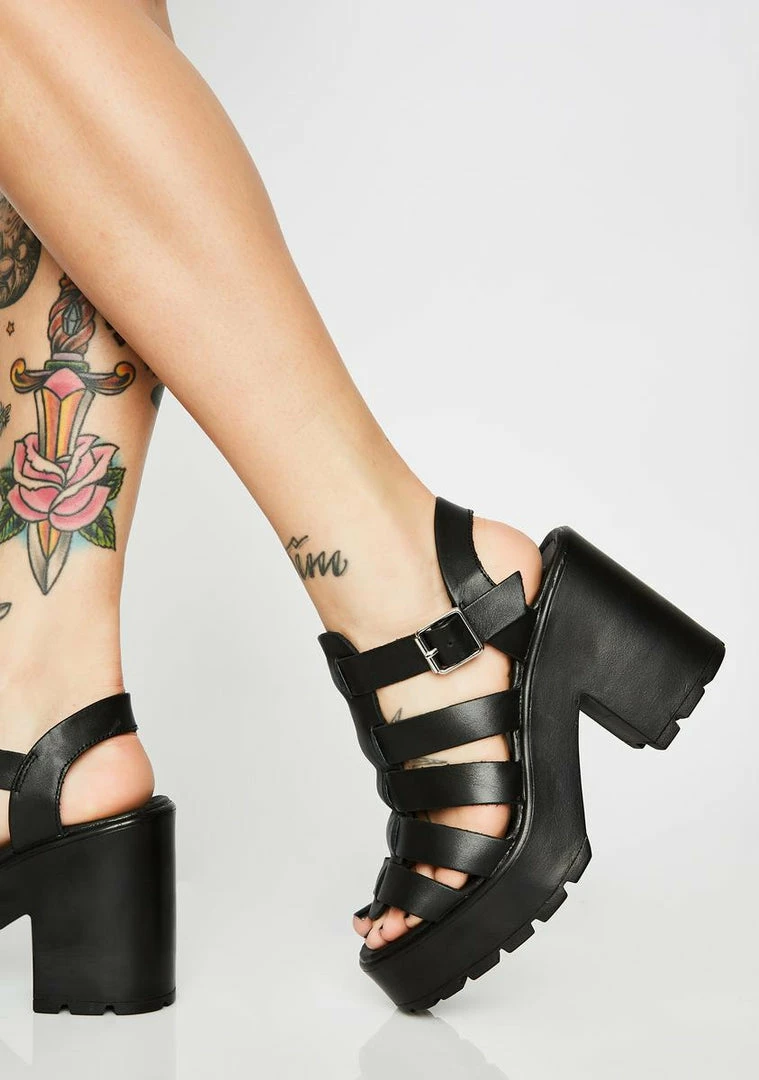 Best Pirce ✨ ROC 🥾 Boots Australia Motto Platform 🩴 Sandals ❤️ 2 ROC Boots Australia Motto Platform Sandals