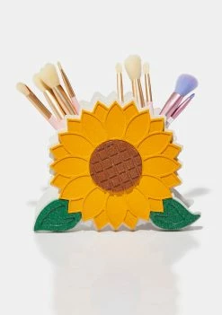 For Her Vanity Tools & Accessories Sunflower Makeup Brush Holder