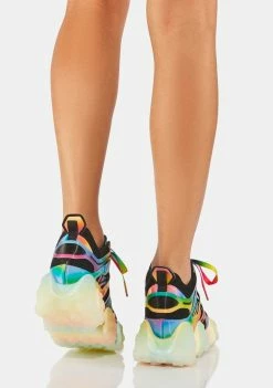 Anthony Wang Groovy Carambola Platform Sneakers