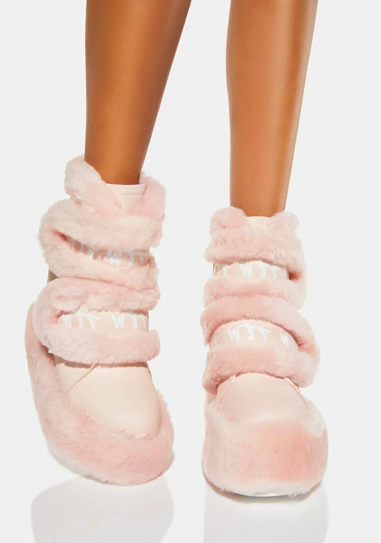 Coupon 🎁 Anthony Wang Pink Dizzy Dream Wedge 🥾 Boots ✨ 3 Anthony Wang Pink Dizzy Dream Wedge Boots