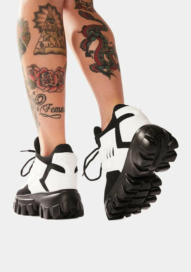 Budget ๐ Anthony Wang White Psycho ๐ฌ Candy Platform ๐ Sneakers ๐ 4 Anthony Wang White Psycho Candy Platform Sneakers