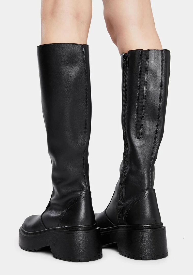 Best Sale 🛒 ROC 🥾 Boots Australia Troupe Leather Knee High 🥾 Boots 🥾 Boots & Booties 🧨 4 ROC Boots Australia Troupe Leather Knee High Boots Boots & Booties