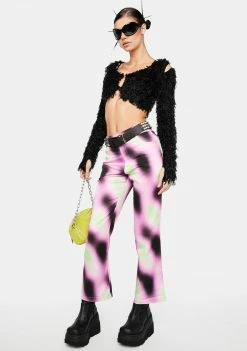 Somewhere Nowhere Eternal Print Trousers Bottoms