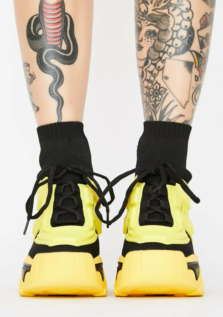 Wholesale ๐ฅฐ Anthony Wang Yellow Guilty Pleasures Platform ๐ Sneakers โ 3 Anthony Wang Yellow Guilty Pleasures Platform Sneakers
