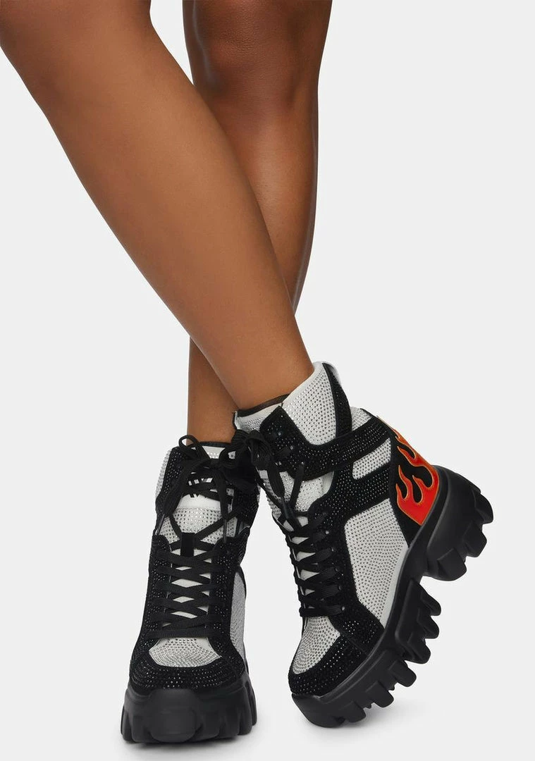 Deals ✨ Anthony Wang Black Soursop Platform 👟 Sneakers 🎁 3 Anthony Wang Black Soursop Platform Sneakers