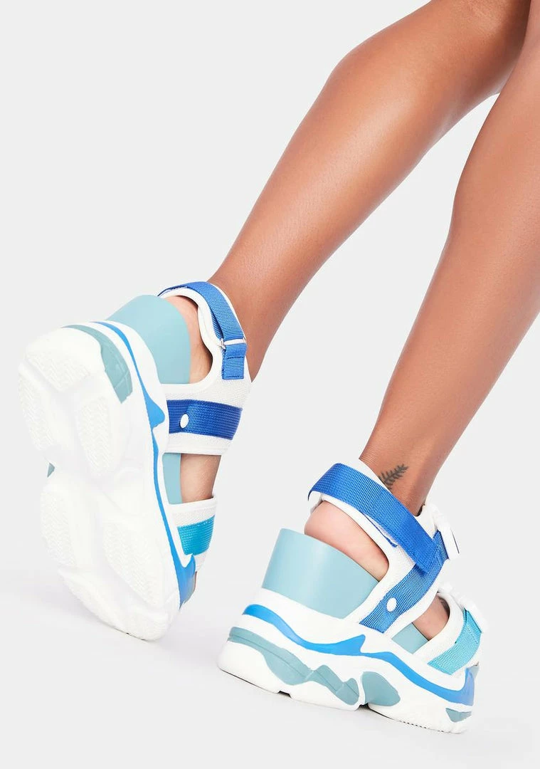 Cheap ๐ Anthony Wang Platforms Blue Peach Platform ๐ฉด Sandals ๐ฅฐ 4 Anthony Wang Platforms Blue Peach Platform Sandals