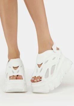 Anthony Wang White Goose Berry-07 Platform Sandals Platforms