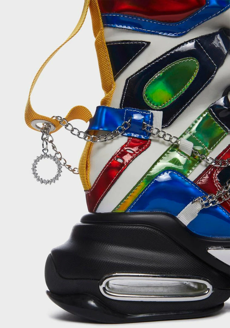 Cheap โค๏ธ Anthony Wang Platform ๐ Sneakers Orange-43 Hologram Wedge ๐ Sneakers ๐ 3 Anthony Wang Platform Sneakers Orange-43 Hologram Wedge Sneakers