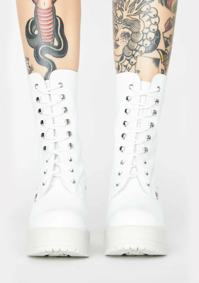 Best deal ๐ ROC ๐ฅพ Boots Australia White Lush Ankle ๐ฅพ Boots ๐ฅพ Boots & Booties ๐ 3 ROC Boots Australia White Lush Ankle Boots Boots & Booties
