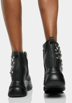 Anthony Wang Classic Sneakers Black Date-03 Sneakers