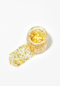 Lavender Stardust Daisy Glitter Gel Pot