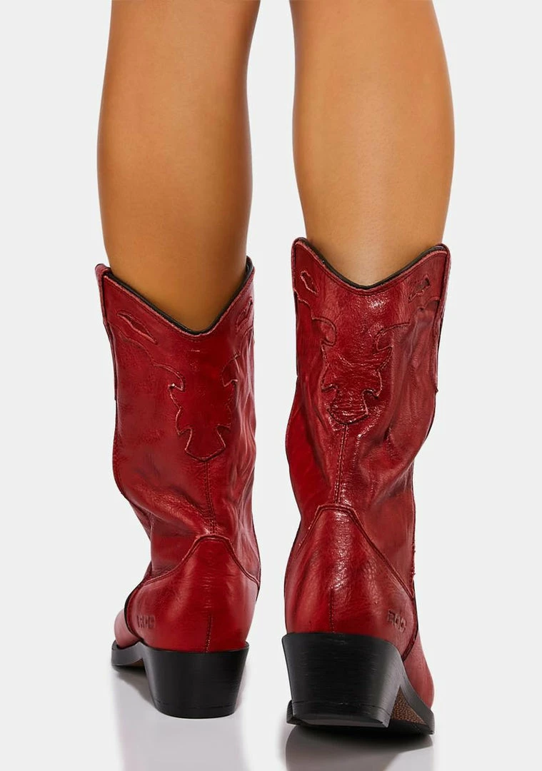 Best deal ๐ ROC ๐ฅพ Boots Australia Red Indio Cowboy ๐ฅพ Boots ๐ฅพ Boots & Booties ๐ 4 ROC Boots Australia Red Indio Cowboy Boots Boots & Booties