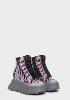 Best Sale โจ Anthony Wang Platforms Grey Gooseberry-10 Platform ๐ Sneakers ๐งจ 6 Anthony Wang Platforms Grey Gooseberry-10 Platform Sneakers