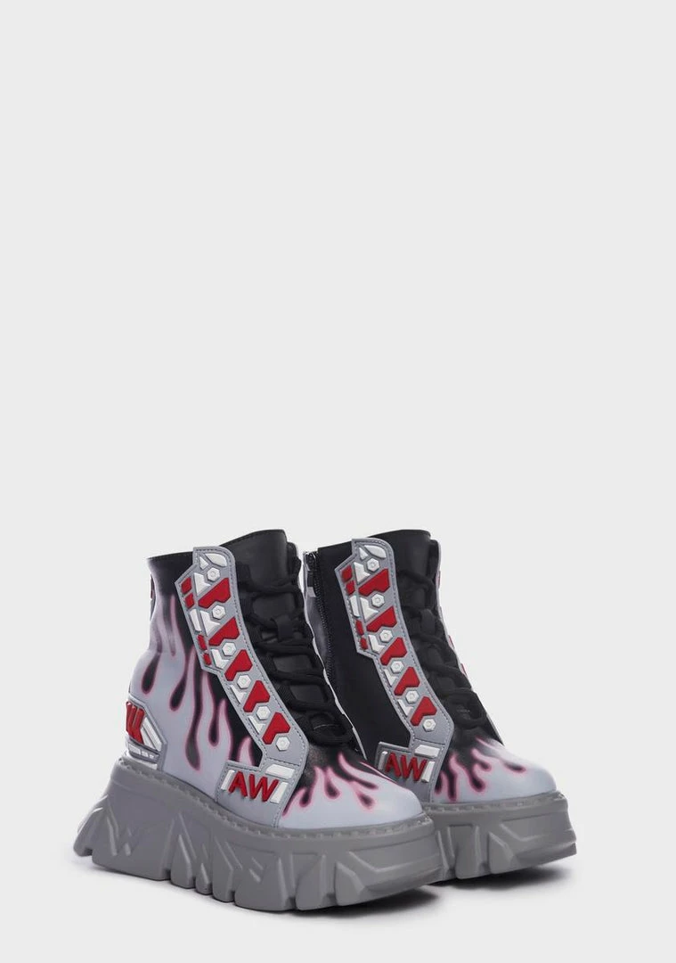 Best Sale โจ Anthony Wang Platforms Grey Gooseberry-10 Platform ๐ Sneakers ๐งจ 3 Anthony Wang Platforms Grey Gooseberry-10 Platform Sneakers
