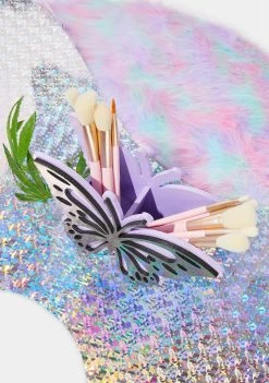 For Her Vanity Tools & Accessories Butterfly Brush Holder
