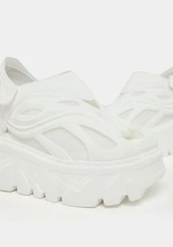 Flash Sale 🎁 Anthony Wang White Goose Berry-07 Platform 🩴 Sandals Platforms 🌟 9 Anthony Wang White Goose Berry-07 Platform Sandals Platforms