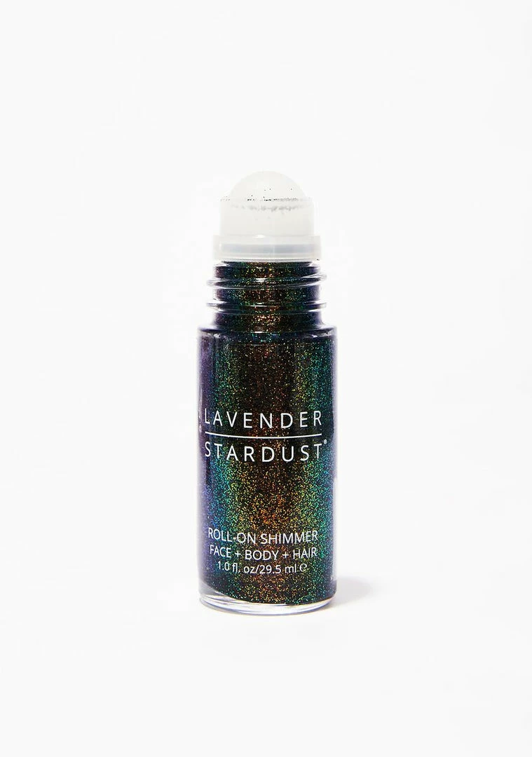 New ๐ Lavender Stardust Face & Body Aurora Roll-On Shimmer Body Glitter โ 2 Lavender Stardust Face & Body Aurora Roll-On Shimmer Body Glitter