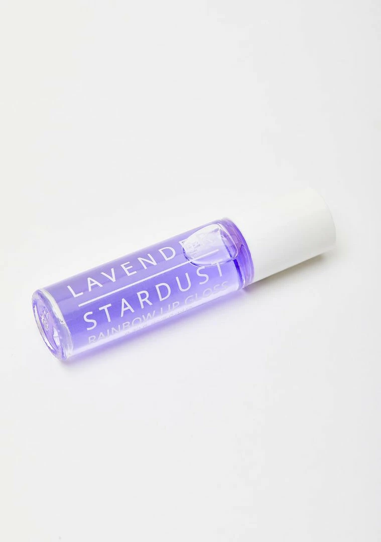 Top 10 ⭐ Lavender Stardust Grape Rainbow Roll On Lip Gloss Lips 🎁 3 Lavender Stardust Grape Rainbow Roll On Lip Gloss Lips