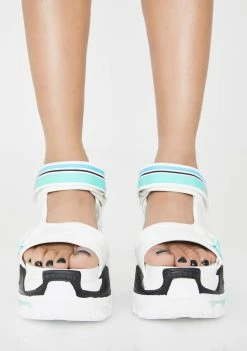 Anthony Wang Platforms Frosted Pop Life Platform Sandals