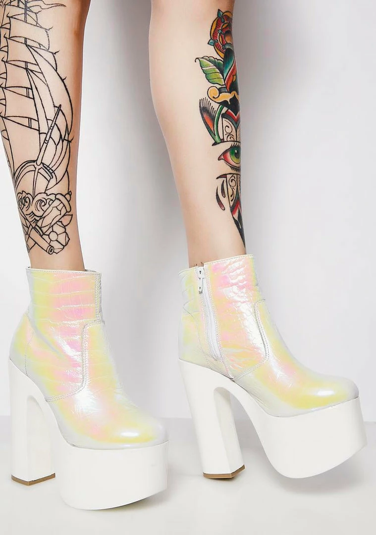 Top 10 π ROC π₯Ύ Boots Australia Heseiku Pearl Platform π₯Ύ Boots π 5 ROC Boots Australia Heseiku Pearl Platform Boots