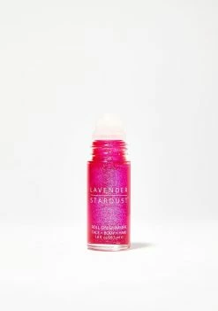 Lavender Stardust Face & Body Lulu Roll-On Body Shimmer