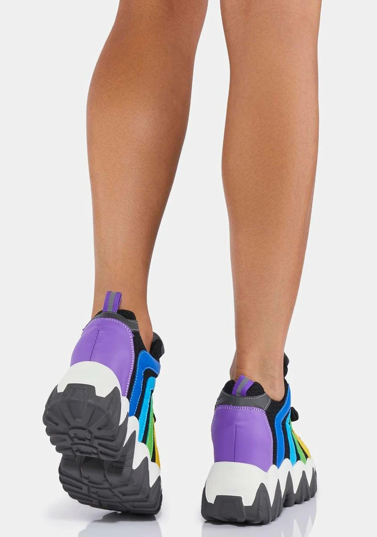 Deals 🔔 Anthony Wang Rainbow Chevron Blackberry 👟 Sneakers Platforms 🛒 4 Anthony Wang Rainbow Chevron Blackberry Sneakers Platforms