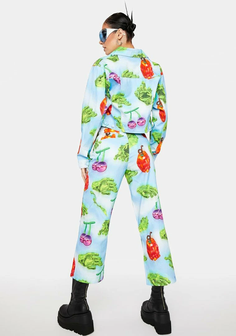 Hot Sale 🎉 Somewhere Nowhere Forbidden Fruit Twill Trousers 🛒 4 Somewhere Nowhere Forbidden Fruit Twill Trousers