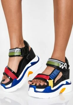 Anthony Wang Platforms Pop Life Platform Sandals