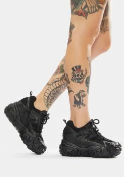 Anthony Wang Persimmon Wedge Sneakers