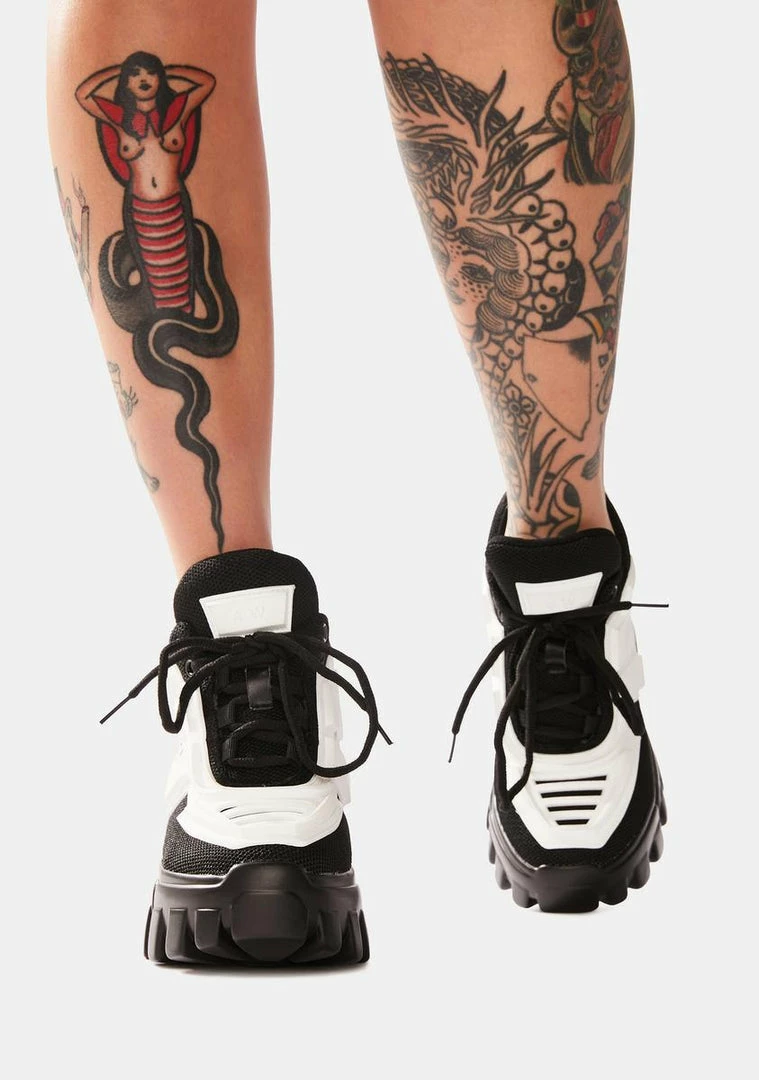 Budget ๐ Anthony Wang White Psycho ๐ฌ Candy Platform ๐ Sneakers ๐ 2 Anthony Wang White Psycho Candy Platform Sneakers