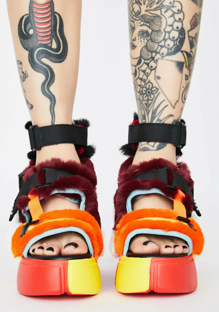 Cheap โ๏ธ Anthony Wang Mood 4L Fuzzy ๐ฉด Sandals ๐ 3 Anthony Wang Mood 4L Fuzzy Sandals